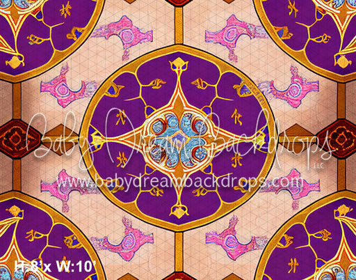 Warrior Princess Vibrant Fabric Floor (MD)