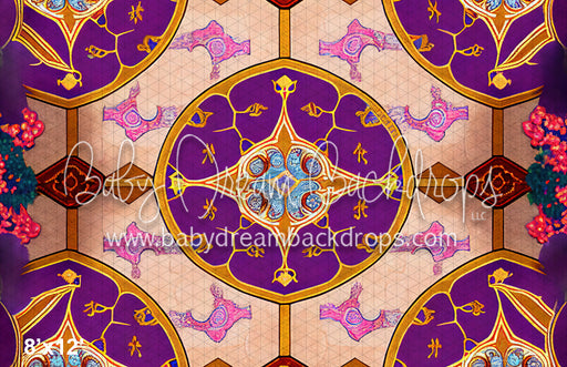 Warrior Princess Vibrant Fabric Floor (MD)