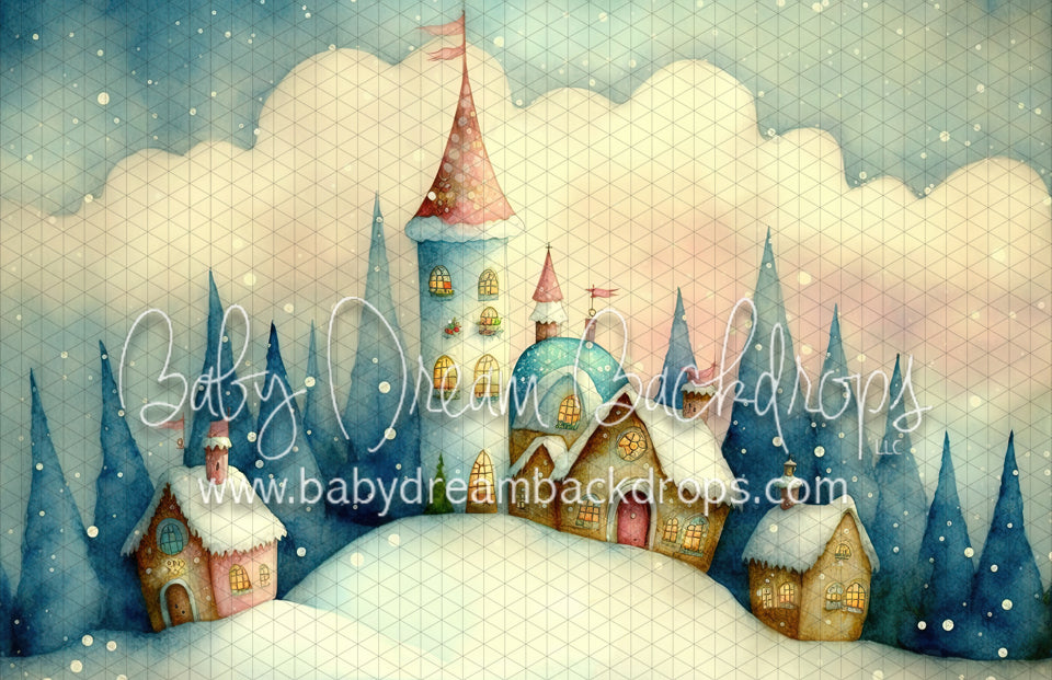 Watercolor Christmas Night (MD)