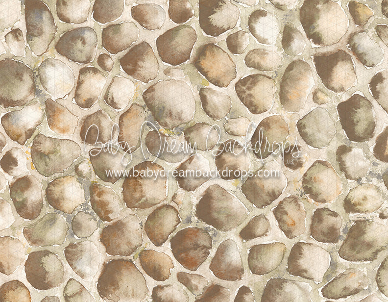 Watercolor Cobblestone