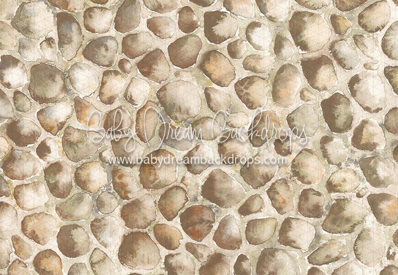 Watercolor Cobblestone