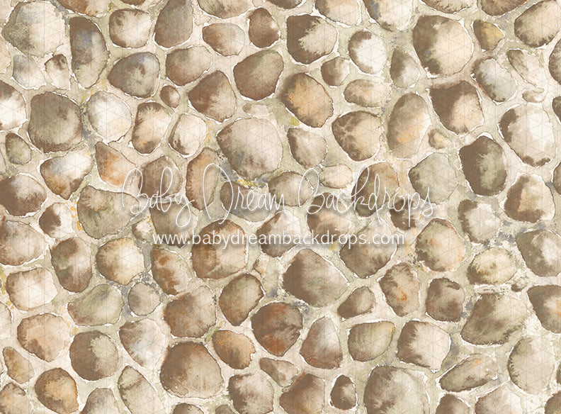 Watercolor Cobblestone