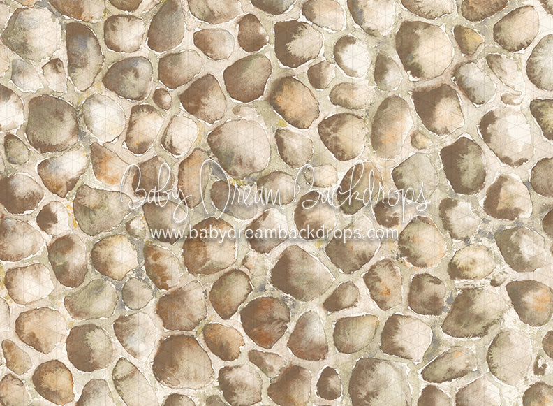 Watercolor Cobblestone