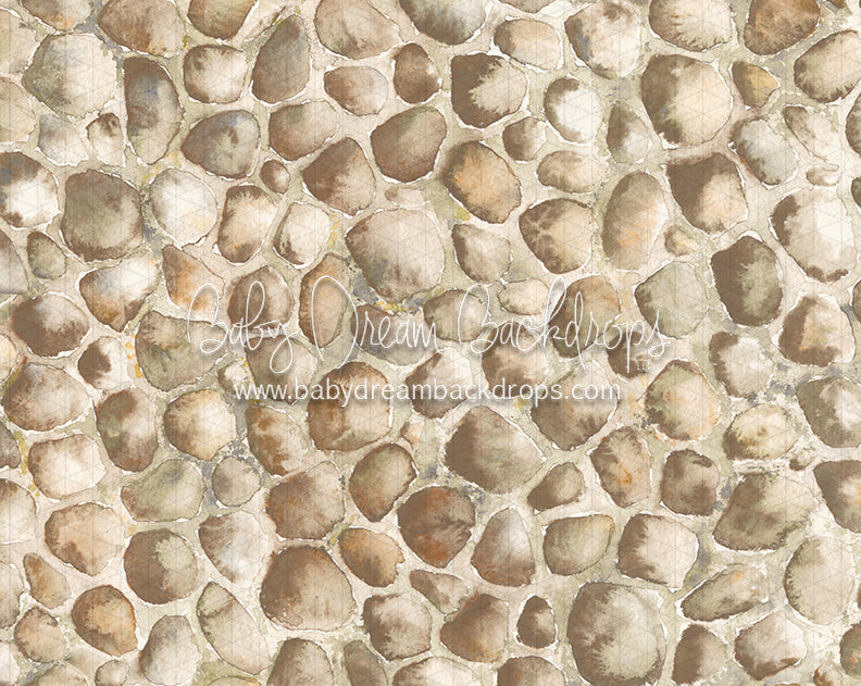 Watercolor Cobblestone