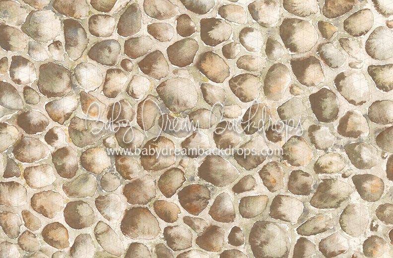 Watercolor Cobblestone