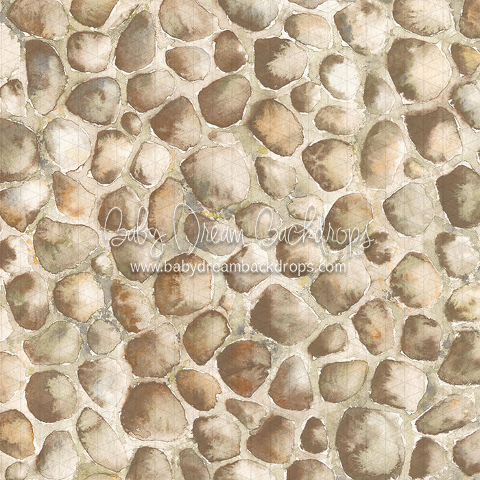 Watercolor Cobblestone