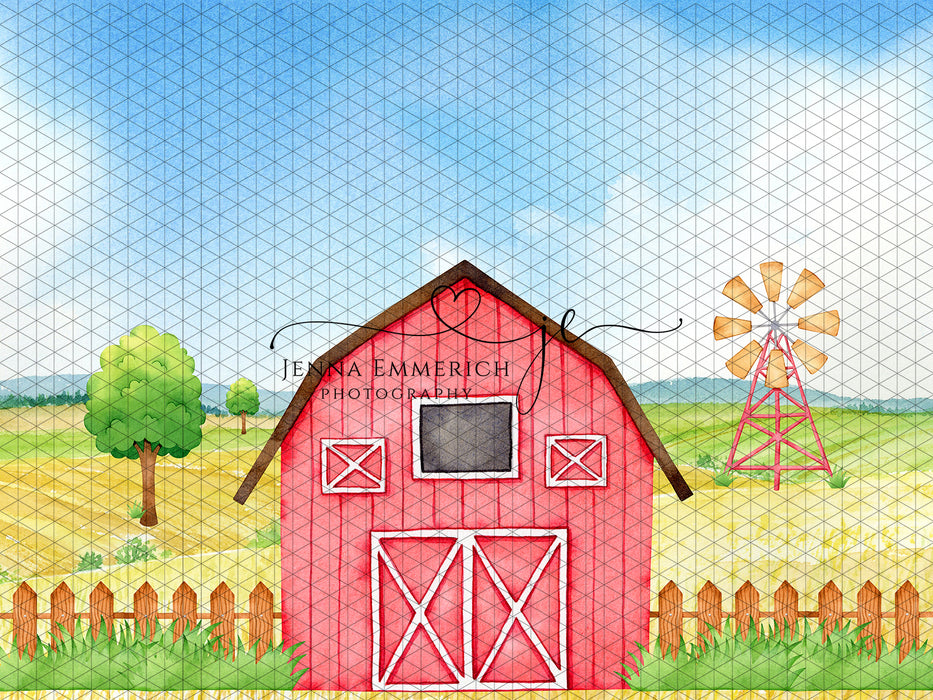 Watercolor Farm no props (JE)