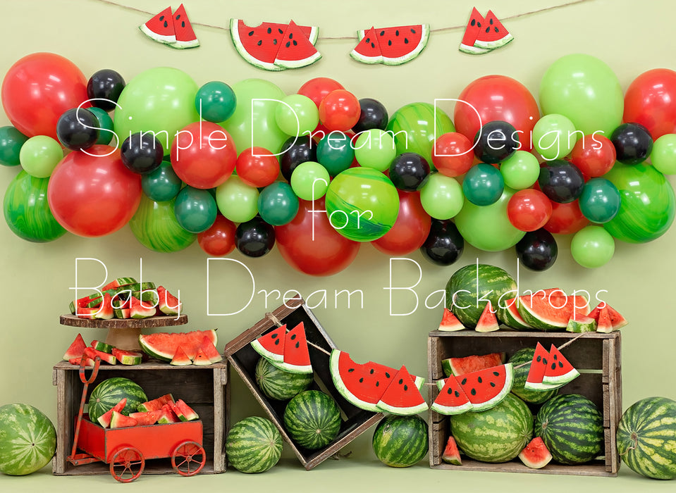 Watermelon Summer Green