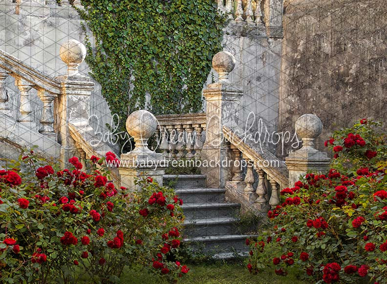 X Drop welcome rose stairway cc