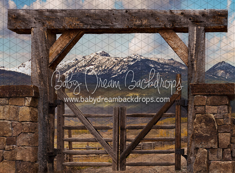 Welcome to the Ranch (CC) — Baby Dream Backdrops