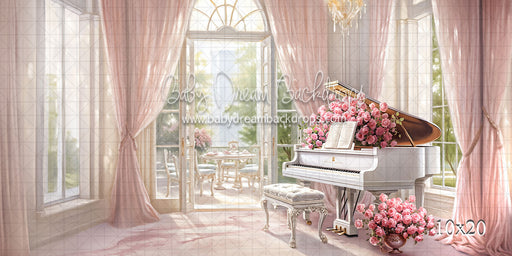 Whimsical Piano White (VR)