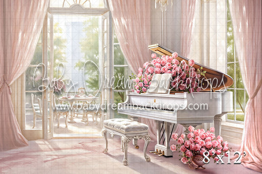 Whimsical Piano White (VR)