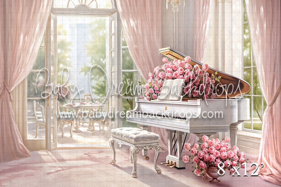 Whimsical Piano White (VR)