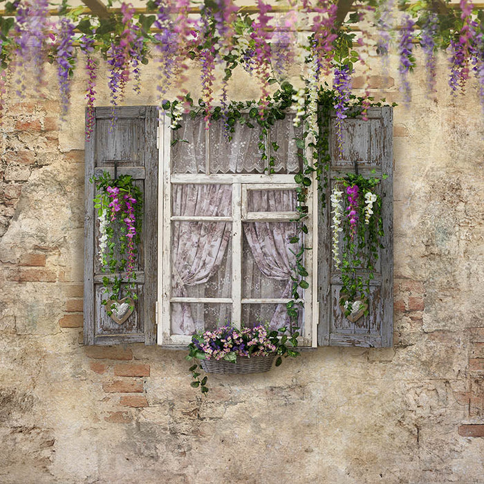 Wisp of Wisteria - 8x8 