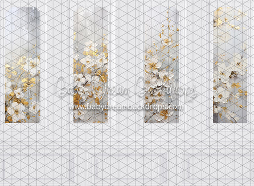 White Floral Wall (JA)