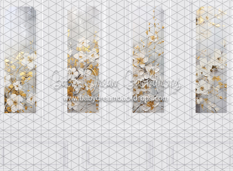 White Floral Wall (JA)