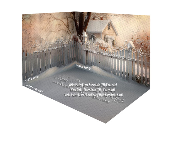 White Picket Fence Snow Room (SM) 