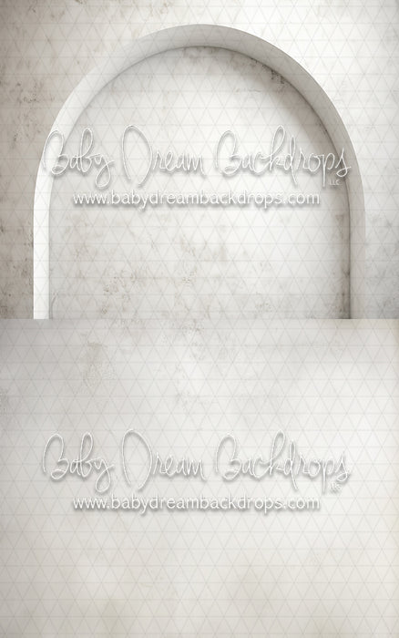 White Textured Wall 1 Flipped, Dusty Texture 2 Sweep (MD)