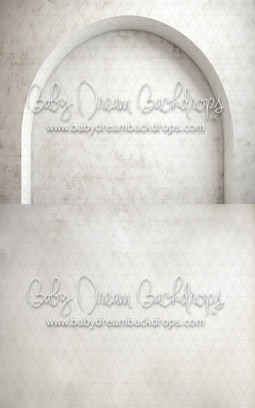 White Textured Wall 1 Flipped, Dusty Texture 2 Sweep (MD)