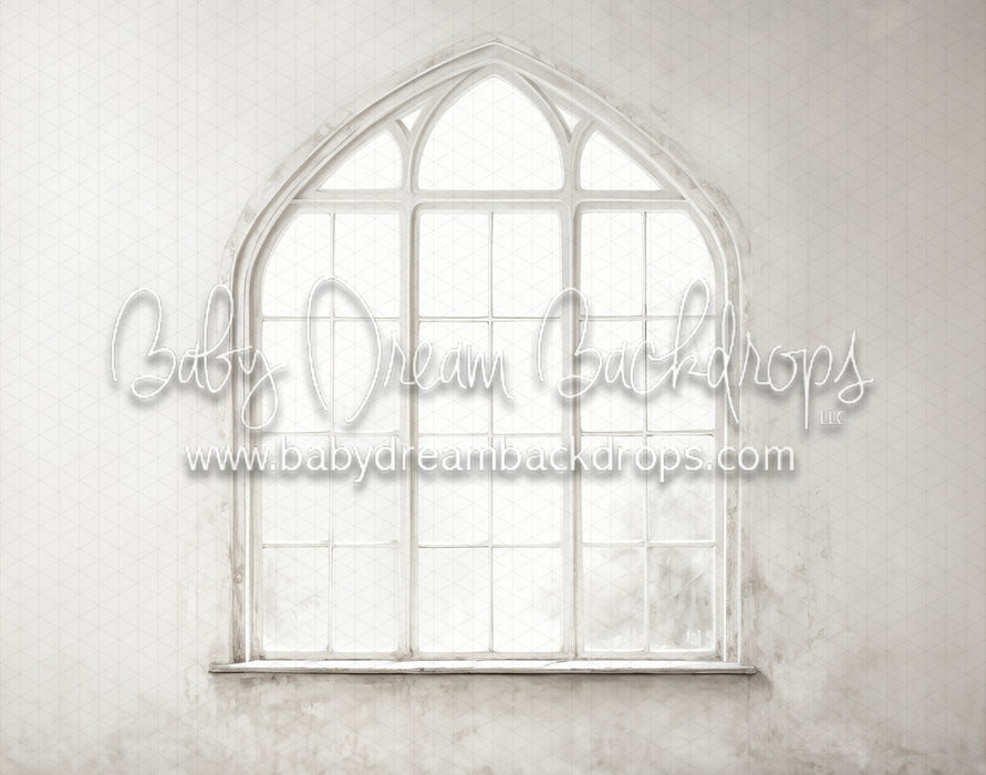 White Textured Wall 1 Window Flipped (MD)