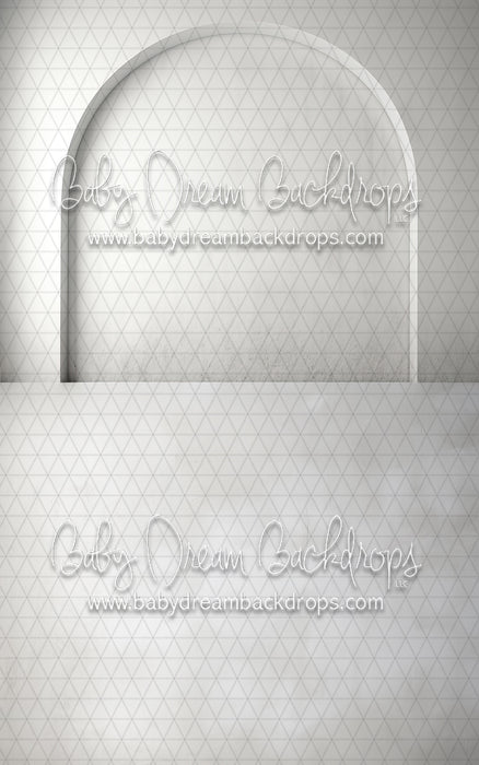 White Textured Wall 4, Dusty Texture Sweep (MD)