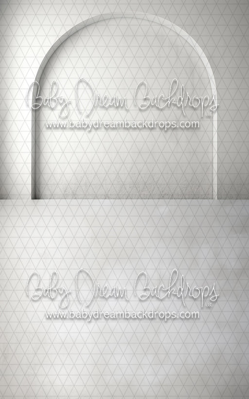 White Textured Wall 4, Dusty Texture Sweep (MD)
