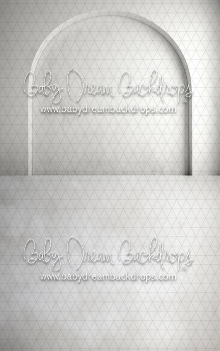 White Textured Wall 4 Flipped, Dusty Texture Sweep (MD)