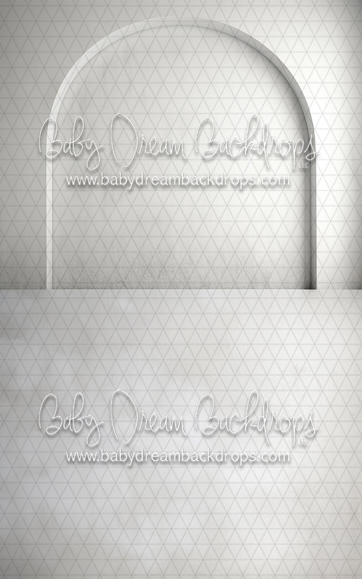 White Textured Wall 4 Flipped, Dusty Texture Sweep (MD)