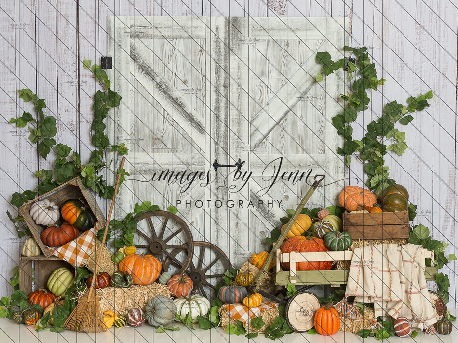 White Autumn Farm no Sign