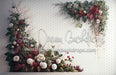 White Christmas Floral Wall (MD)