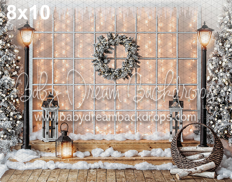 White Cottage Christmas