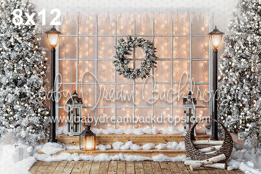 White Cottage Christmas