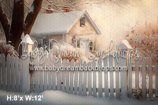 White Picket Fence Snow (SM)