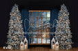 White and Blue Christmas Window (VR)