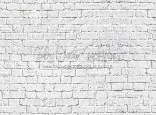 White Brick - 60Hx80W - CC (Matte Fleece)