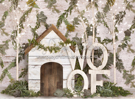 White Washed Woof - 60Hx80W - JA (Matte Fleece)