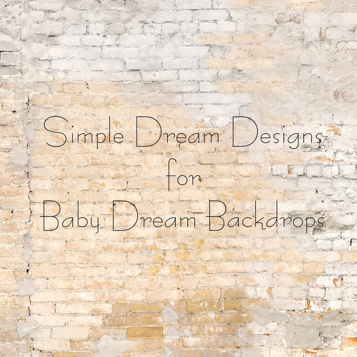 X Drop whitewash wall 3