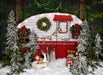 Winter Camper Decorated 