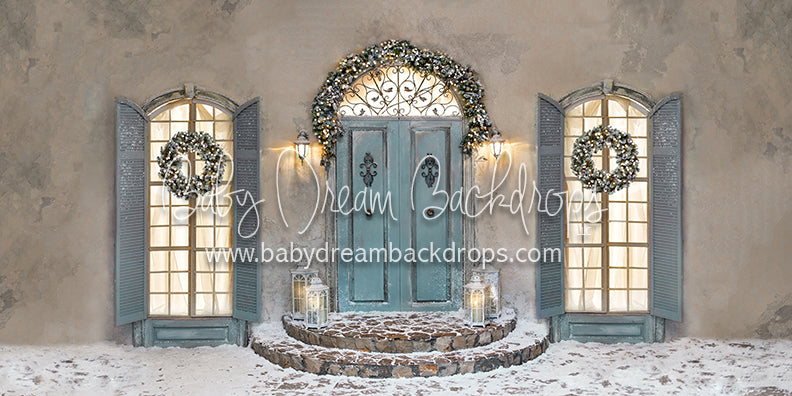Winter Doorstep Large Windows