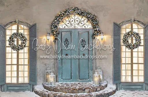 Winter Doorstep Large Windows