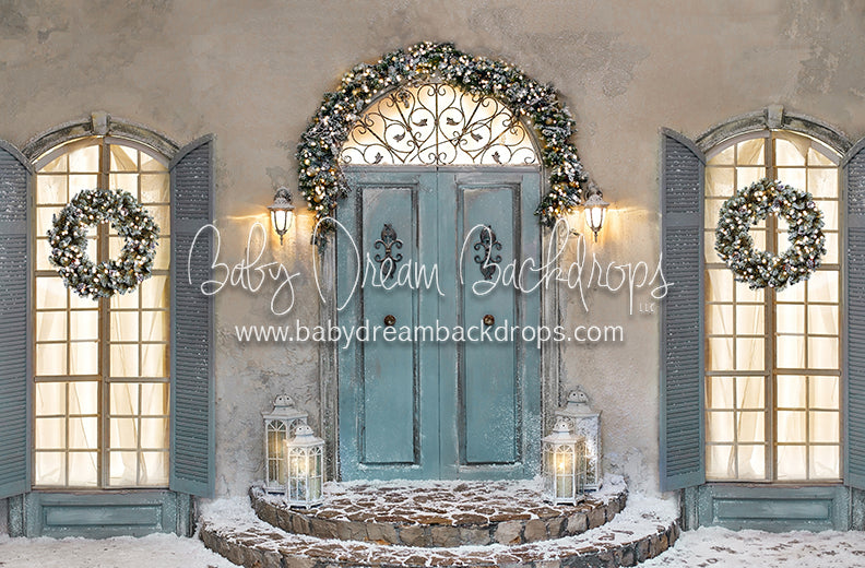 Winter Doorstep Large Windows