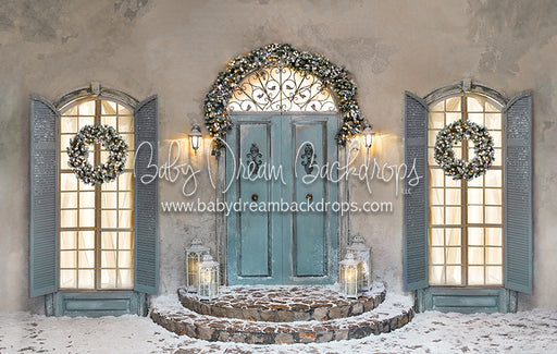 Winter Doorstep Large Windows