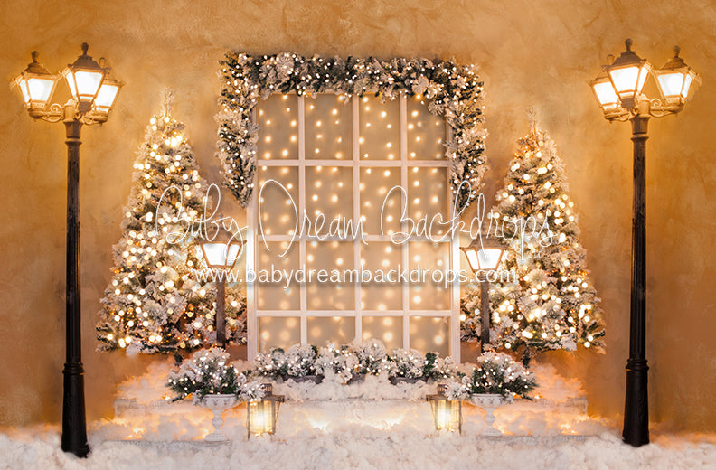 Winter Glow Streetlamps