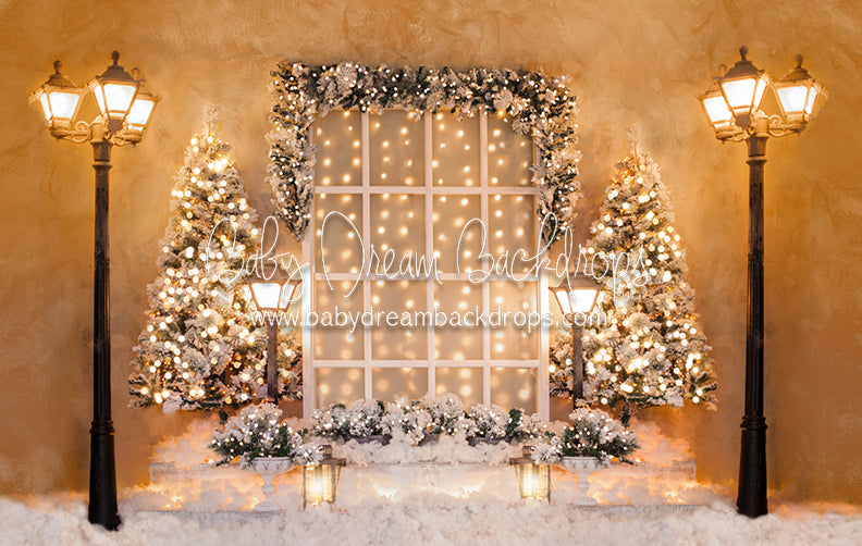 Winter Glow Streetlamps