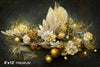 Winter Golden Glamour Florals (SM)