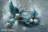 Winter Snowy Blues Floral (SM)