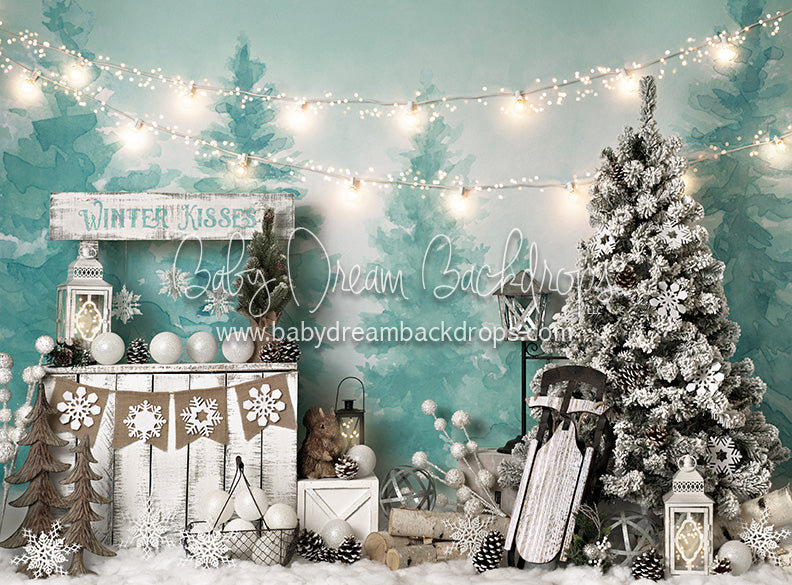 Winter Kisses - 6x8 - BS  