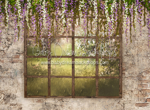 Wisteria Easter Window - 60Hx80W - JA  