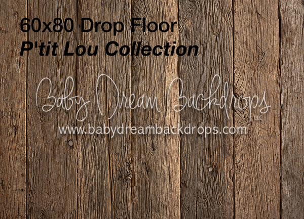 Wood Fabric Drop