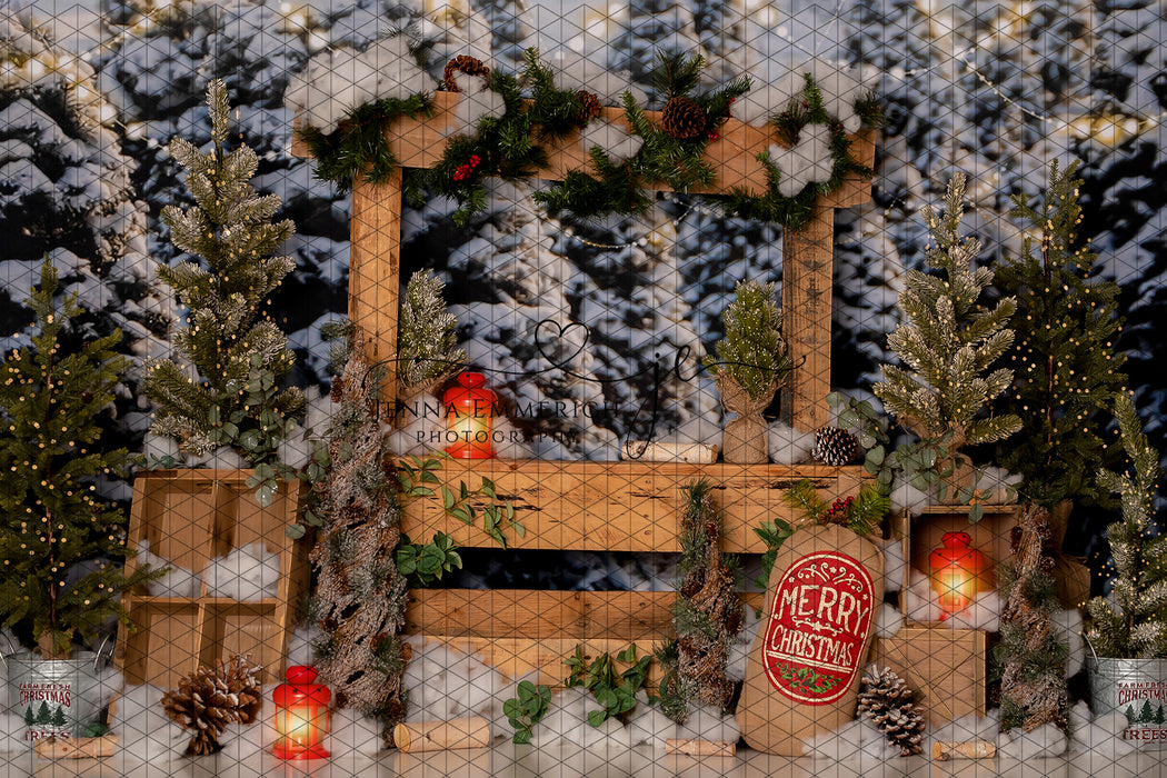 Woodlands Tree Farm with Lights